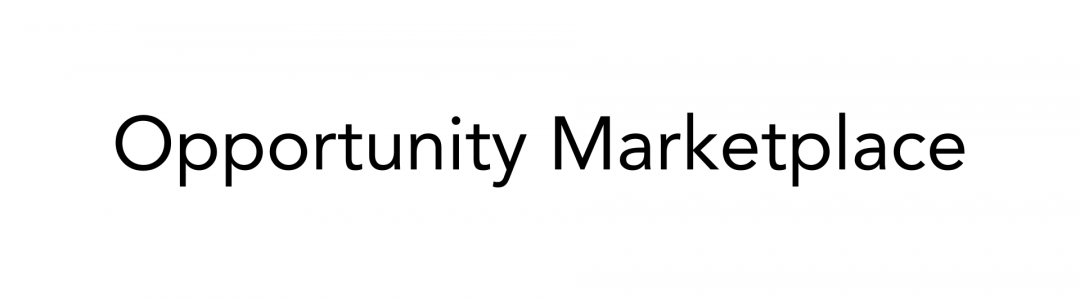 Opportunity Marketplace